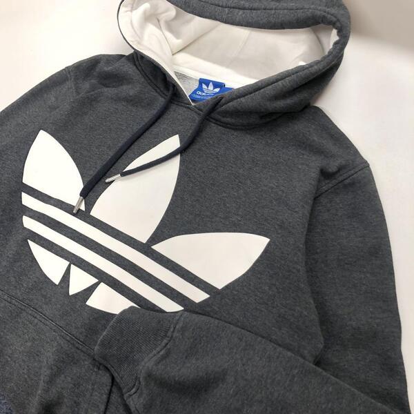 adidas アディダスオリジナルス パーカー ダークグレー メンズM