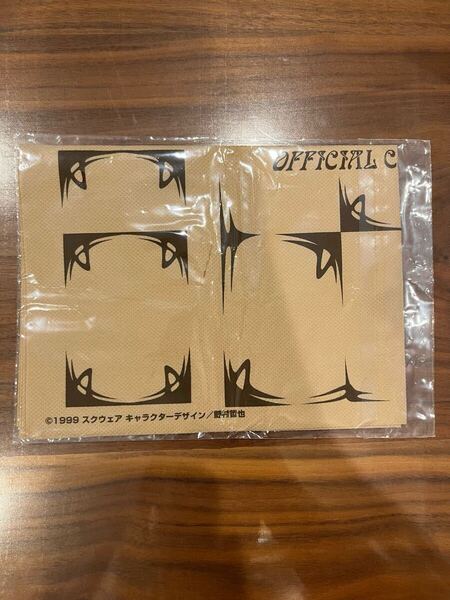 【新品未開封】ファイナルファンタジー8 カードダスマスターズ プレイシート トリプルトライアド FF プレイマット 非売品 1999年