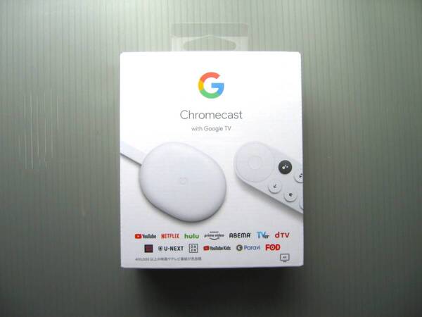 Chromecast with Google TV 4K GA01919-JP 管理No.103