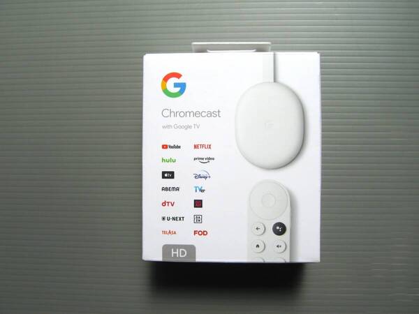 純正! とっても美品!! Chromecast with Google TV HD GA03131-JP 管理No.A151