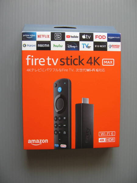 サクサク!! Amazon fire tv stick 4K MAX 管理No.A134