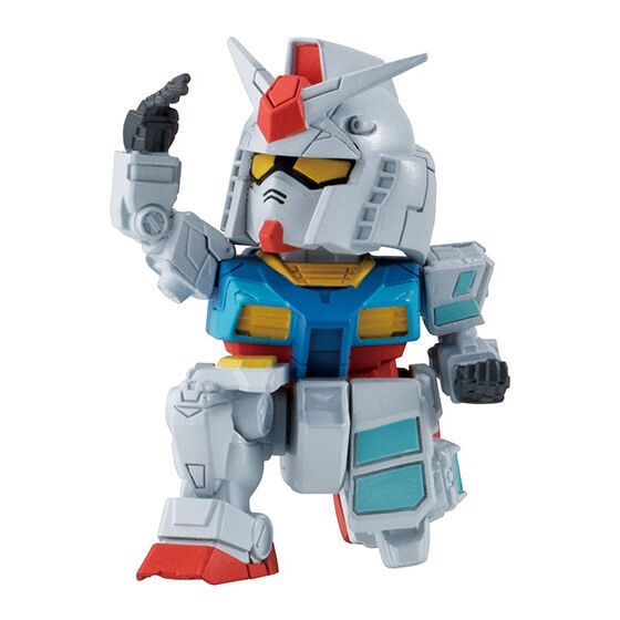 【B-98】ガチャガチャ ならぶんです。 機動戦士ガンダム~GUNDAM NEXT FUTURE PAVILION~ RX-78F00/E ガンダム 単品【mini】