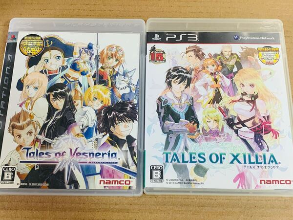PS3ソフト 2本セット テイルズ オブ ヴェスペリア エクシリア★プレイステーション3 (L)
