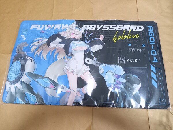 フワワ・アビスガード ラバーマット デスクマット プレイマット ホロライブ TSUTAYA ツタヤ Advent hololive EN Fuwawa Abyssgard