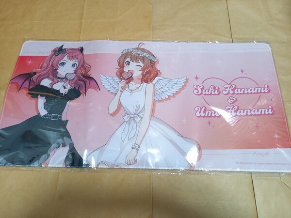 デスクマット Devil&Angel 学園アイドルマスター 学マス GiGO ギーゴ 花海咲季 花海佑芽 ラバーマット プレイマット マルチマット 花海