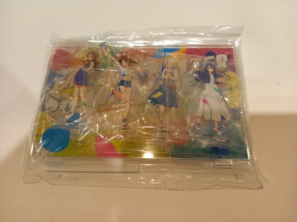 北沢志保 佐竹美奈子 高山紗代子 白石紬 ペインタースタイル アクリルジオラマスタンド ジオラマアクリルスタンド ミリオンライブ アイマス