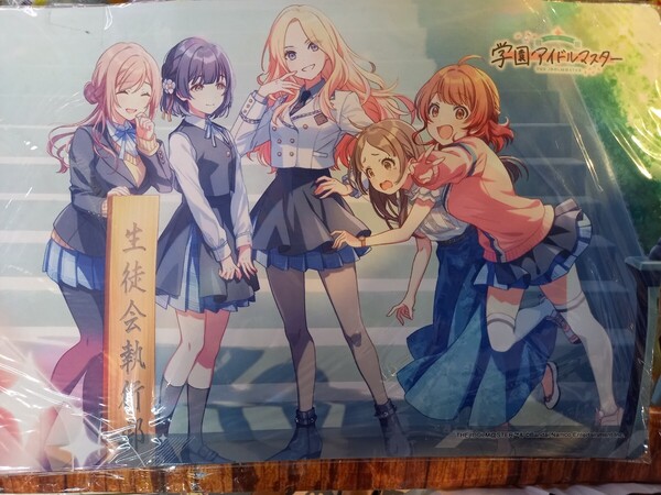 十王星南 倉本千奈 姫崎莉波 秦谷美鈴 ゲーミングマウスパッド 学園アイドルマスター ラバーマット デスクマット プレイマット 学マス