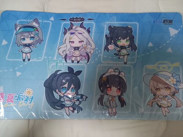 盛夏パーティー ブルーアーカイブ ブルアカ マウスパッド ラバーマット プレイマット デスクマット ヒフミ アリス シロコ ヒナ ミユ シュン