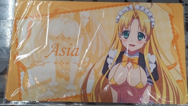 アーシア・アルジェント ラバーマット セクシーメイド デスクマット プレイマット ゲームマット マルチマット ハイスクールD×D HERO