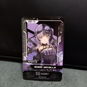 シオリ・ノヴェラ Shiori Novella IDカード風プラスチックカード 購入特典 ホロライブ Advent TSUTAYA ツタヤ ノベルティ hololive