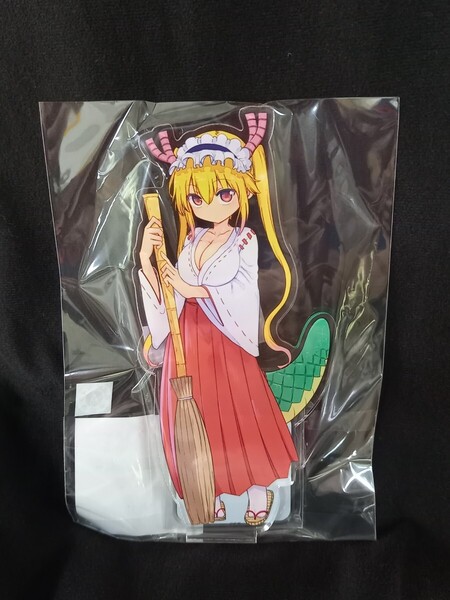 トール アクリルスタンド エノシマトレジャーカフェ 小林さんちのメイドラゴン アクスタ 江の島 アクリルフィギュア コラボカフェ
