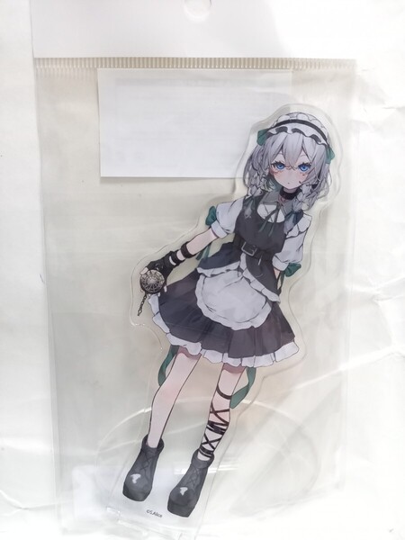 十六夜咲夜 病みかわいい アクリルスタンド 東方プロジェクト ブックオフ 東方Project アクスタ BOOKOFF アクリルフィギュア