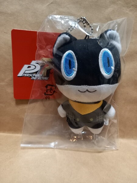 P5G モルガナ ぬいぐるみキーホルダー ペルソナ5ザ・ロイヤル PERSONA5 コラボカフェ ペルソナ5 アトラスフェス