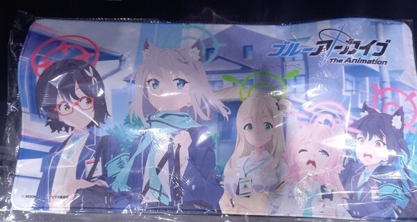 対策委員会 マウスパッド ブルーアーカイブ ブルアカ ラバーマット プレイマット デスクマット ホシノ シロコ ノノミ セリカ アヤネ