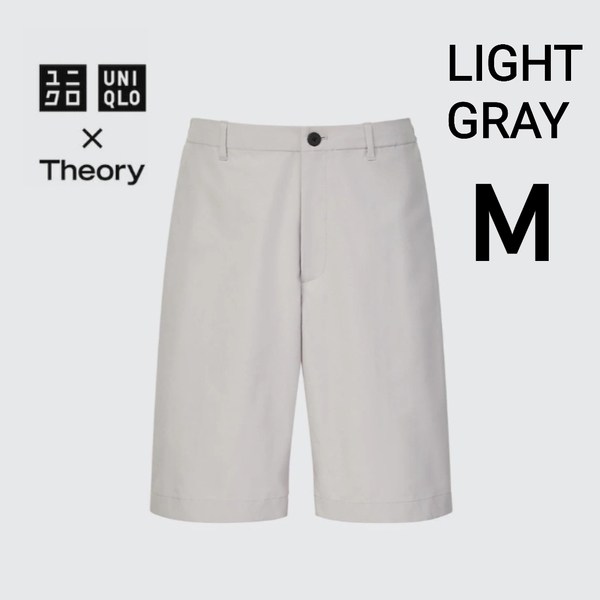 UNIQLO×Theory ユニクロ×セオリー 感動イージーショートパンツ M ライトグレー 商品番号447096