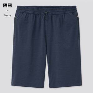 UNIQLO×Theory ユニクロ×セオリー ウルトラストレッチアクティブハーフパンツ S ネイビー 商品番号441001