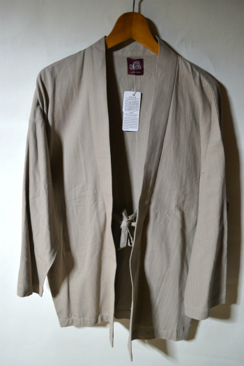 新品 倭物やカヤ おぼろ宵羽織 カーディガン 長袖 キナリ フリーサイズ メンズ 和柄 和服 着物 昭和レトロ 和モダン チャイハネ 未使用