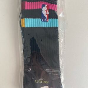 NBAソックス エリートソックス NIKEナイキNBAMLBバスケットソックス 75周年記念 セール中