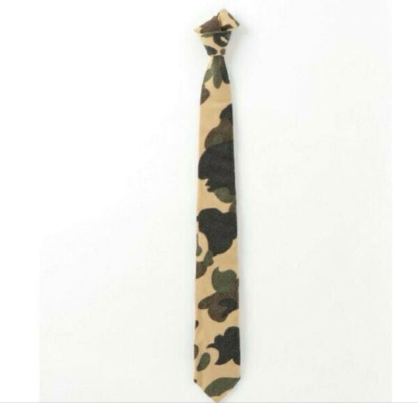 A BATHING APE 1ST CAMO SEERSUCKER 7 TIE