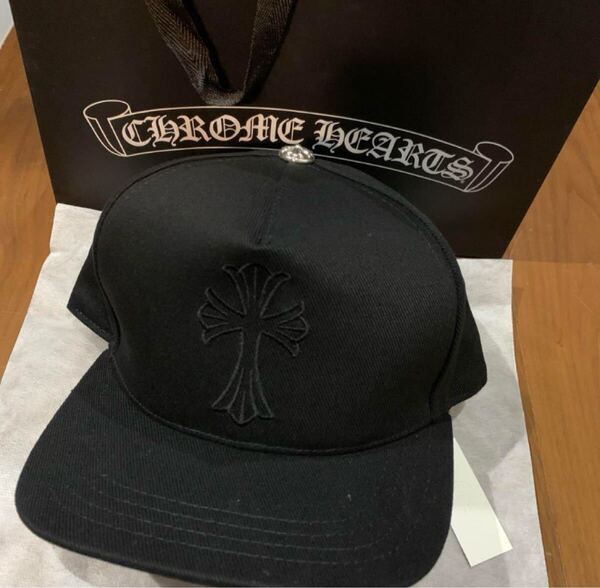 CHROME HEARTS HAT BSBL CAP DENIM CROSS