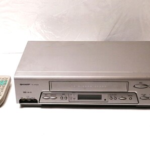 SHARP シャープ VHSビデオデッキ VC-HF920 リモコン付属