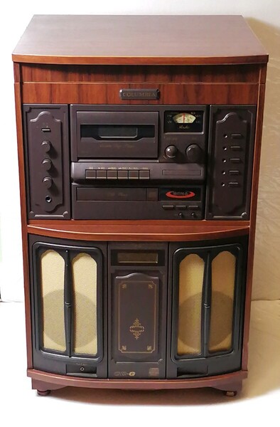 コロンビア COLUMBIA マルチプレーヤー GP-60 CD テープ カセット レコード ラジオ FM AM