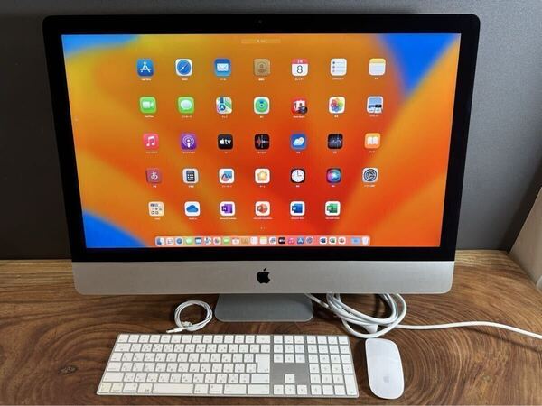 「美品セール」Apple iMac Retina 5K 27inch 2019/CPUi5 3.0GHZ/32GB/SSD1TB/office2024/Windows11/CJ200-4