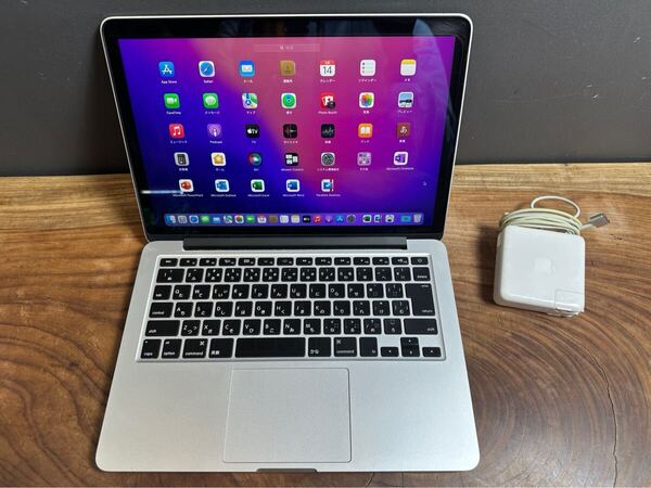 「美品新品バッテリー」Apple MacBook PRO Retina 13inch 2015/CPUi5 2.9GHZ/16GB/SSD512GB/Windows11/office2021/CJ233-3