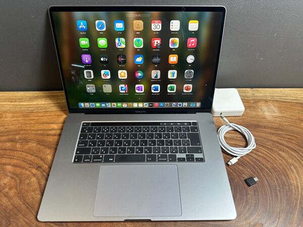 「美品」Apple MacBook PRO Retina 16inch 2019/CPUi7 2.6GHZ/32GB/GPU4GB/SSD1TB/office2024/Windows11/CJ394