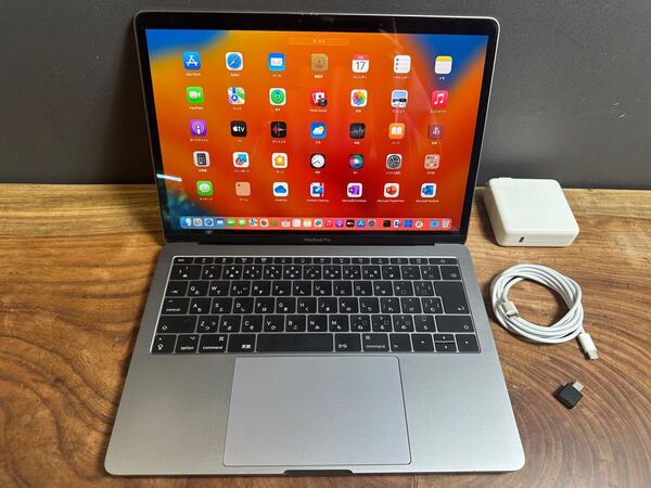 「最上位美品」Apple MacBook Pro Retina 13inch 2017/CPUi7 2.5GHZ/16GB/SSD512GB/Windows11/office2024/CJ395