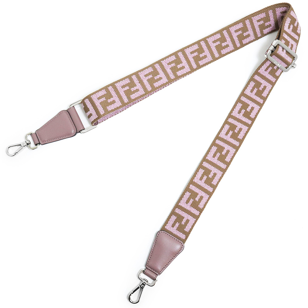 【未使用】FENDI ストラップ ユー ピンク　レザー ショルダーストラップ ストラップ ユー レザー ピンク | Fendi