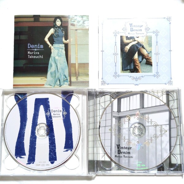 竹内まりや アルバム 「Denim(初回限定盤)」2CD 人生の扉 返信 みんなひとり スロー・ラヴ 終楽章 トライアングル ミラクル・ラヴ 約束