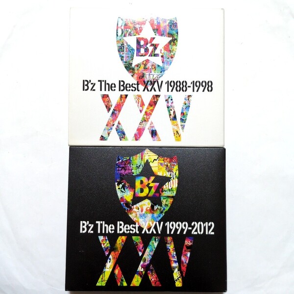 送料無料 B'z ベストアルバム 「B'z The Best XXV 1988-1998」 「B'z The Best XXV 1999-2012」 初回限定盤・4CD+2DVD