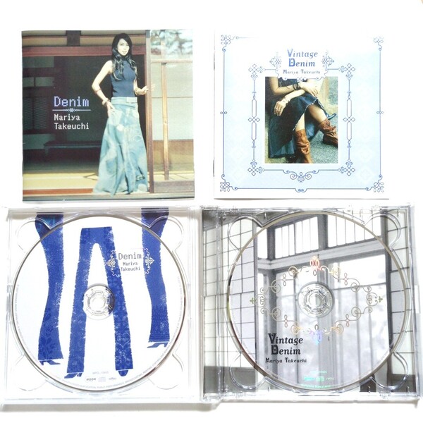 竹内まりや アルバム 「Denim(初回限定盤)」2CD 人生の扉 返信 みんなひとり スロー・ラヴ 終楽章 トライアングル ミラクル・ラヴ 約束