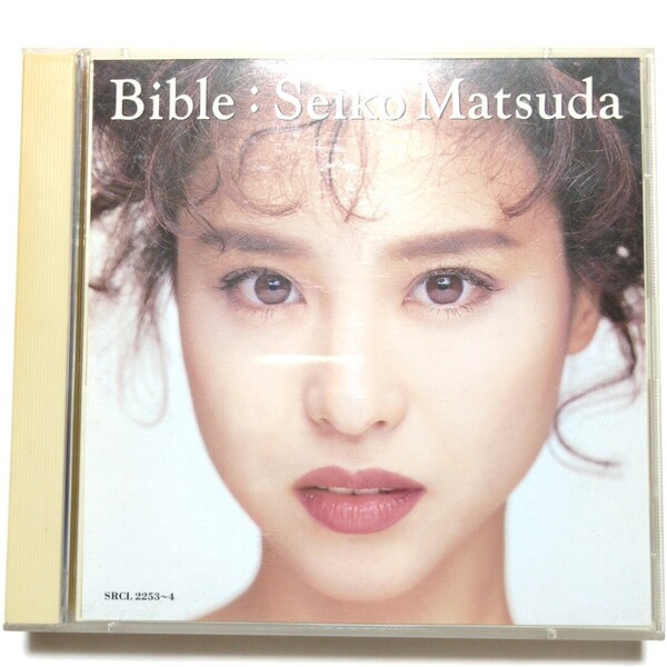送料無料 松田聖子 ベストアルバム 2CD Bible 赤いスイートピー 青い珊瑚礁 夏の扉 SWEET MEMORIES 天使のウィンク 瑠璃色の地球 抱いて