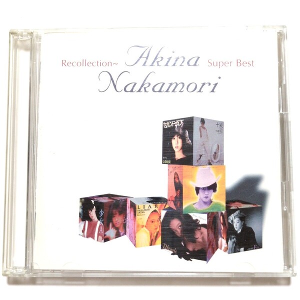 中森明菜 2CD ベストアルバム 「Recollection 中森明菜 スーパー・ベスト」 リマスター DESIRE 少女A セカンド・ラブ ミ・アモーレ 十戒