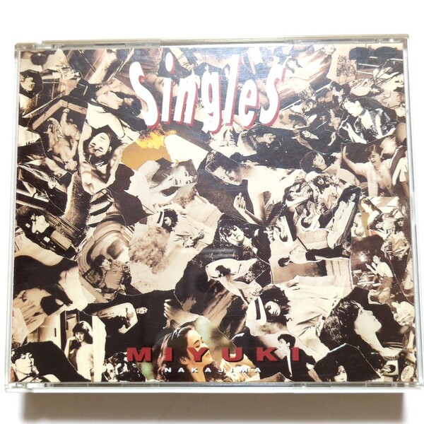送料無料 中島みゆき 「Singles(初期盤)」 3CD 時代 悪女 わかれうた アザミ嬢のララバイ ひとり上手 誘惑 横恋慕 ベストアルバム