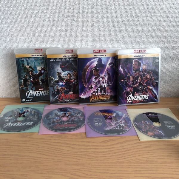 アベンジャーズ 全作 セット MovieNEX DVDのみ