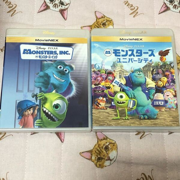 モンスターズ・インク・ユニバーシティ MovieNEX ケース&Blu-ray