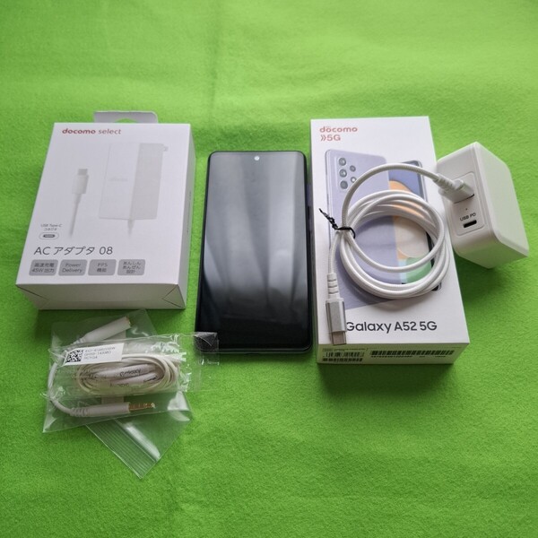 Galaxy A52 5G SC-53B パープル Docomo