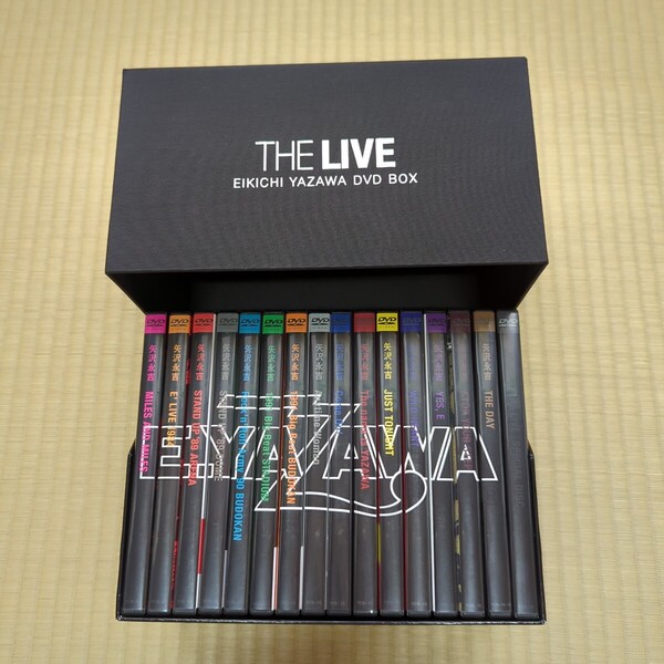 矢沢永吉さん DVD BOX THE LIVE 目立った傷や汚れなし 美品