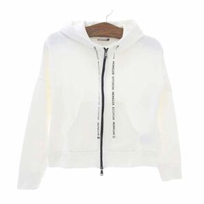 モンクレール マグリア カーディガン パーカー 白 Sサイズ ジップアップ MAGLIA CARDIGAN