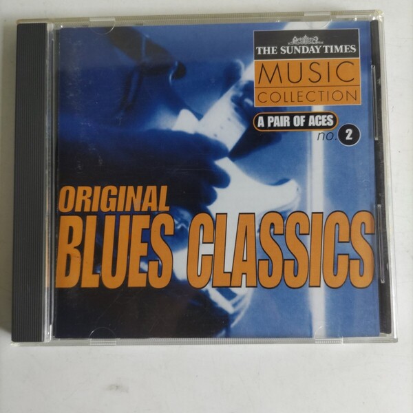 【CDオムニバス・アルバム】「ORIGINAL BLUES CLASSICS」メンフィス・スリム/オーティス・スパンなど全21曲 UK盤 中古盤