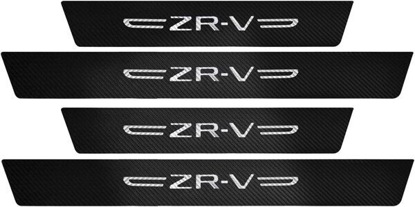 ZR-V 専用 サイドステップガード zr-v RZ系適用 保護ステッカー 汚れ防止 キズ防止 4点セット(シルバー)