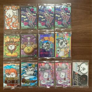 にゃんこ大戦争ウエハース+7 【13枚】未開封 バンダイ