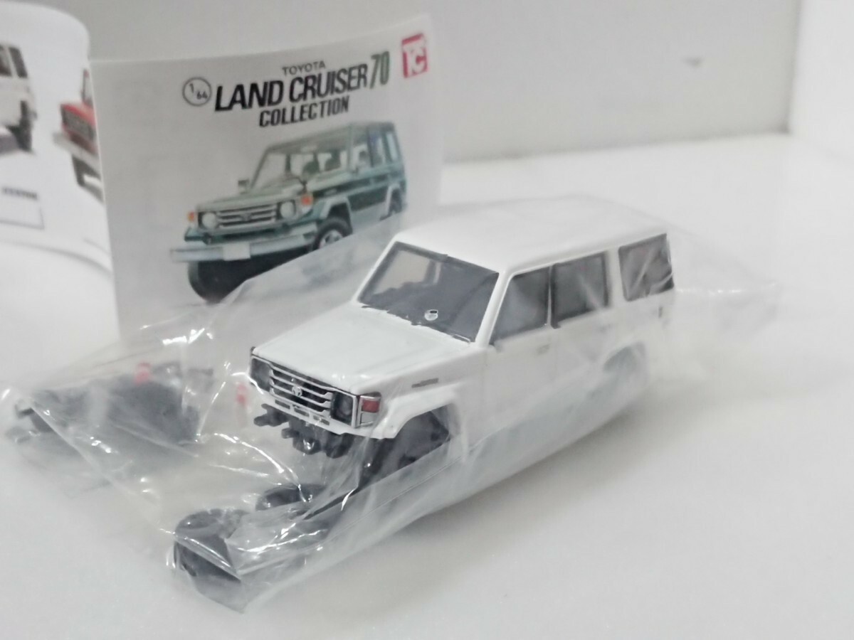 非売品】再販ランクル70 ミニカー 1F7 シルバーメタリック ミニカー
