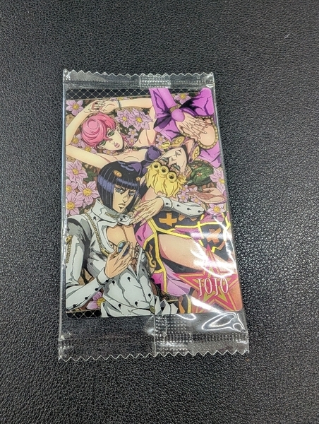 ジョジョの奇妙な冒険 第5部 黄金の風 ウエハース カード ジョルノ ブチャラティ トリッシュ JOJO