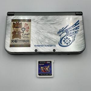 II New Nintendo 3DS LL モンスターハンター4Gモデル ソフト1本付属 モンハンXX ダブルクロス ニューニンテンドー ゲーム機