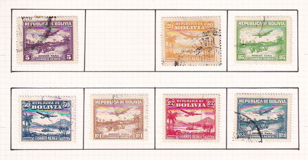 専用☆ボリビア 農業改革の切手10種完 未使用と使用済 1954 Yahoo!オークション -「ボリビア切手」の落札相場・落札価格