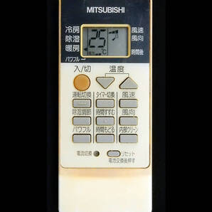 RH091 三菱 MITSUBISHI エアコン リモコン■返品可能■送料無料■動作確認済■赤外線テスト写真有■液晶画面写真有@250521 1444